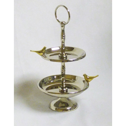 Love Birds 2-tier tray