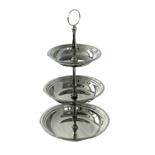 3-tier tray 15" H