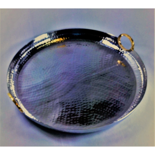 Hamilton round tray - Stainless Steel