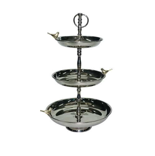 Love Birds 3-tier tray