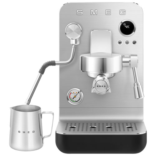 Smeg MiniExpress Manual Espresso Machine - Matte Black
