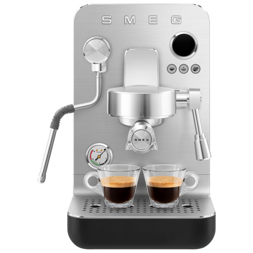 Smeg MiniExpress Manual Espresso Machine - Matte Black