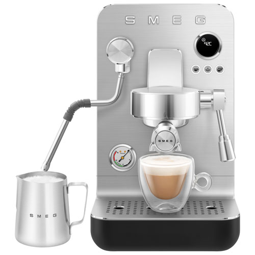 Smeg MiniExpress Manual Espresso Machine - Matte Black