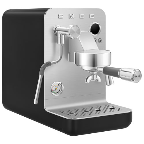 Smeg MiniExpress Manual Espresso Machine - Matte Black