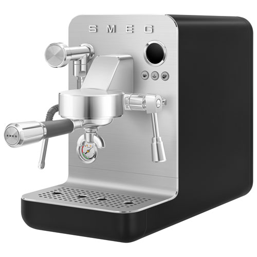 Smeg MiniExpress Manual Espresso Machine - Matte Black