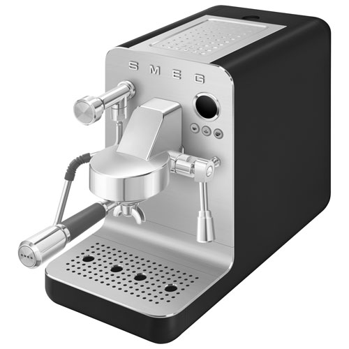 Smeg MiniExpress Manual Espresso Machine - Matte Black