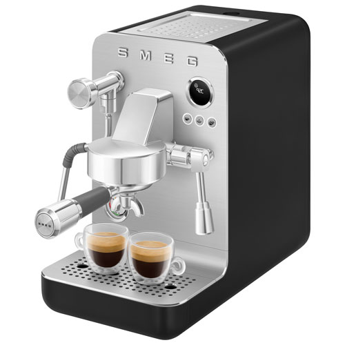 Smeg MiniExpress Manual Espresso Machine - Matte Black