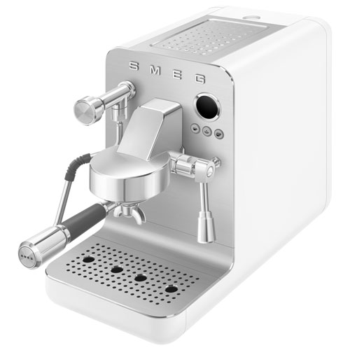 Smeg MiniExpress Manual Espresso Machine - Matte White