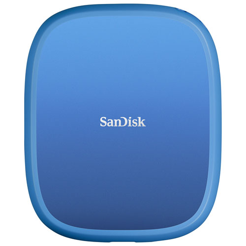 Disque SSD externe pour téléphone USB 3.2 de 1 To Creator de Sandisk avec MagSafe - Bleu