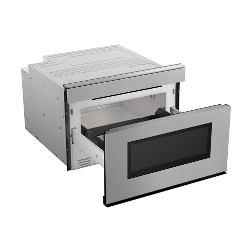 Four micro-ondes encastrable intelligent à tiroir de 24 po DE SHARP avec « Easy Wave Open » SMD2479KSC