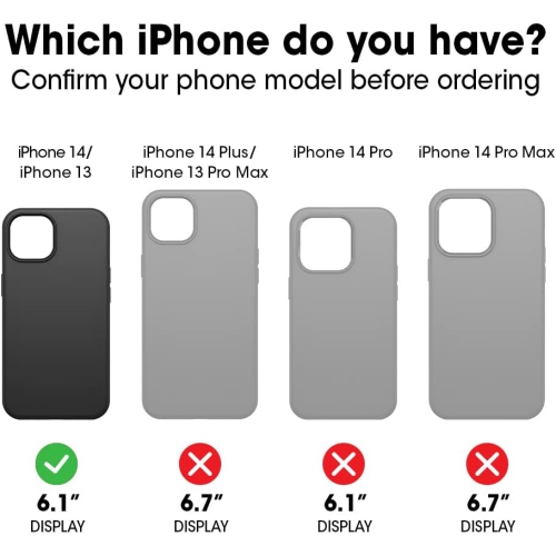 OtterBox Case for iPhone 13 Symmetry Series+ - Stardust, Ultra-Sleek, Snaps to MagSafe, Raised Edges Protect Camera and Screen