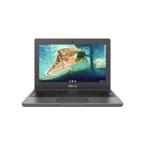 ASUS  Chromebook Cr1 Laptop 11.6" HD Chromebook Intel Celeron N4500 8GB 64GB Flash Memory - Dark In Gray