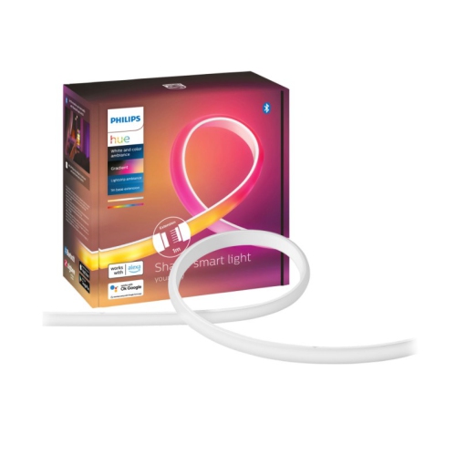 Image 1 de 4.. 1&nbsp;m variable Hue de Philips Rallonge de bande lumineuse de Smart LED - Blanc et ambiance de couleur