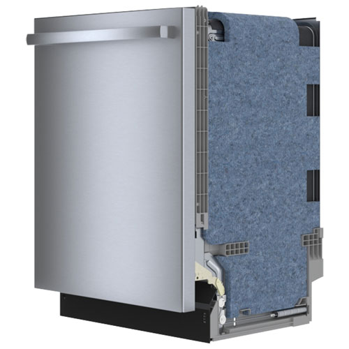 Lave-vaisselle encastrable 24 po 48dB série 100 de Bosch - Acier inoxydable