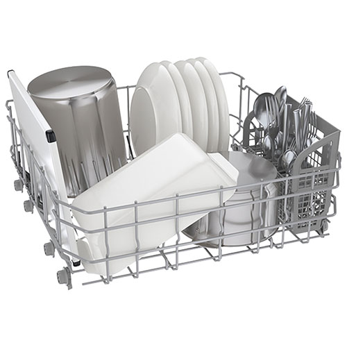 Lave-vaisselle encastrable 24 po 48dB série 100 de Bosch - Acier inoxydable