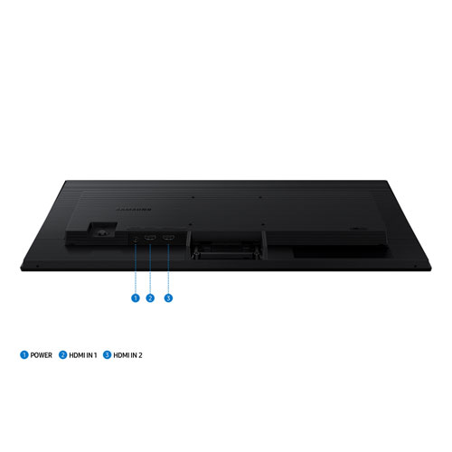 Moniteur DEL IPS HD intégrale 5 ms gris à gris 120 Hz Essential de 27 po de Samsung - Noir