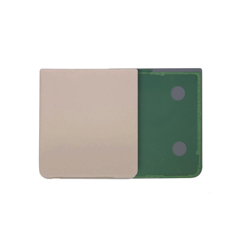 Replacement Bottom Back Cover Glass Compatible With Samsung Galaxy Z Flip 4 (Rose Gold)