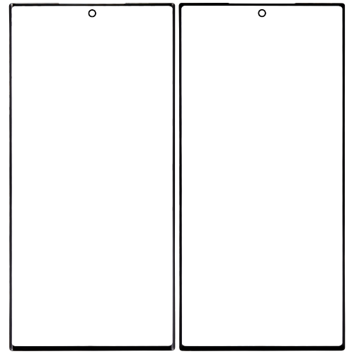 Replacement 2 in 1 Front Glass With OCA Pre-Installed Compatible For Samsung Galaxy S23 Ultra 5G