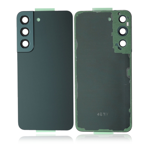 Protecteur arrière en verre de remplacement avec lentille de caméra Compatible avec le Galaxy S22 5G de Samsung (Service Pack)