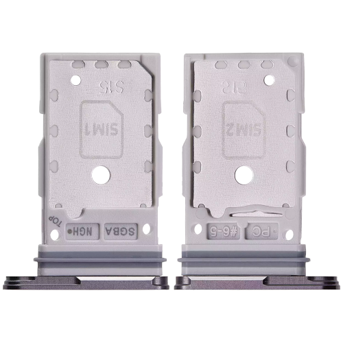 Replacement Dual Sim Card Tray Compatible With Samsung Galaxy S24 FE 5G (Graphite)