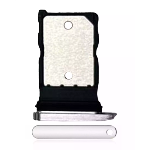 Replacement Sim Tray Compatible With Google Pixel 9 Pro (Porcelain)
