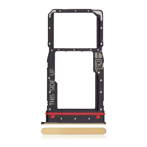 ESOURCE PARTS  Replacement Sim Card Tray Compatible With Motorola Moto G 5G (Xt2417 / 2024) (Gold)