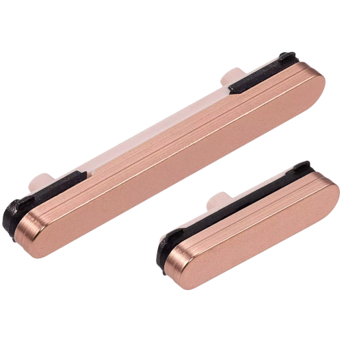 Replacement Hard Buttons For Samsung Galaxy S24 5G / 24 Plus 5G (Premium) (Sandstone Orange)