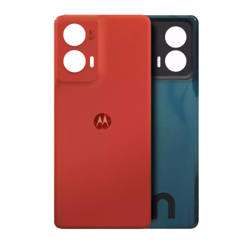 Replacement Back Cover Glass Compatible With Motorola Moto G Stylus 5G (Genuine OEM) (Scarlet Wave)