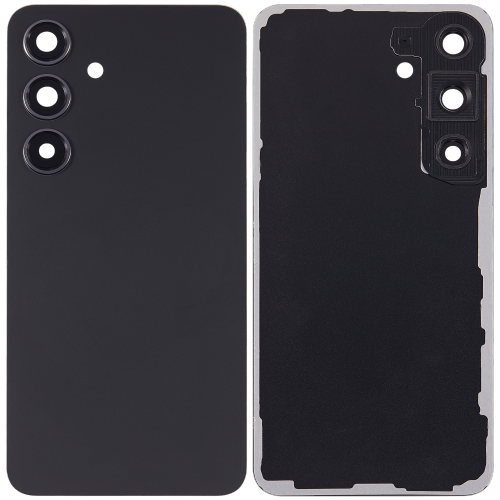 Replacement Back Cover Glass W/Camera Lens Compatible With Samsung Galaxy S24 5G (Onyx Black)