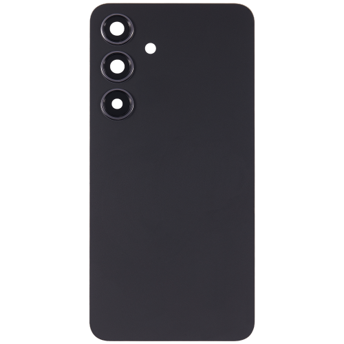 Replacement Back Cover Glass W/Camera Lens Compatible With Samsung Galaxy S24 5G (Onyx Black)