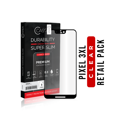 Replacement Casper Tempered Glass Compatible With Google Pixel 3 XL (Clear)