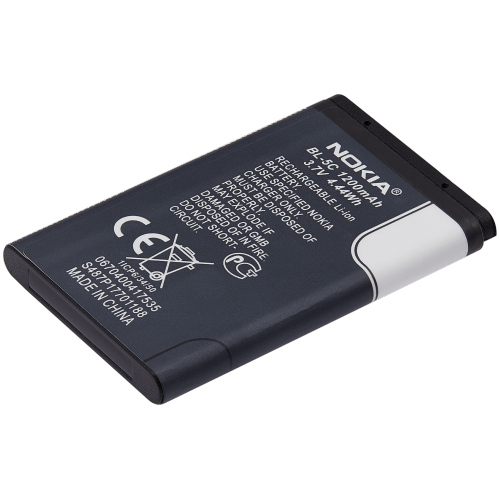 Batterie de remplacement compatible avec Nokia 3100 / 3650 (1200 mAh)