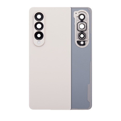ESOURCE PARTS  Replacement Back Cover Glass With Camera Lens Compatible With Samsung Galaxy Z Fold 4 (Service Pack) (Beige)