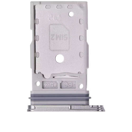 Replacement Dual Sim Card Tray Compatible With Samsung Galaxy S24 FE 5G (Gray)