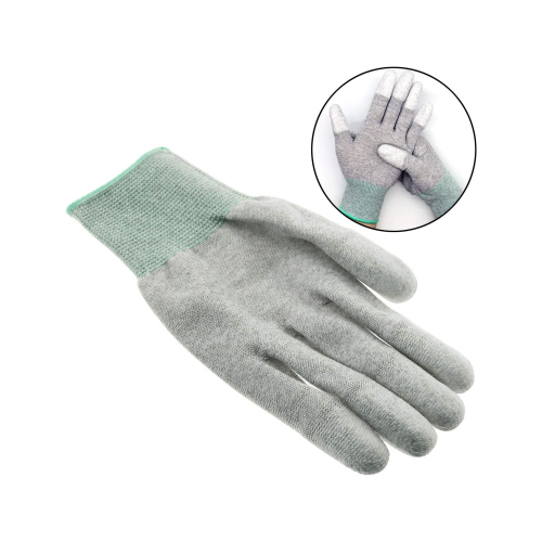 ESOURCE PARTS  Replacement Anti-Static Carbon Fiber Gloves (Small)