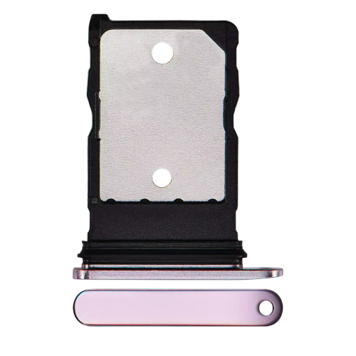 Replacement Sim Tray Compatible With Google Pixel 9 Pro (Light Pink)