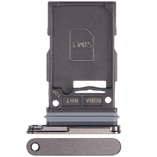 Replacement Single Sim Card Tray Compatible With Samsung Galaxy S24 FE 5G (Graphite)