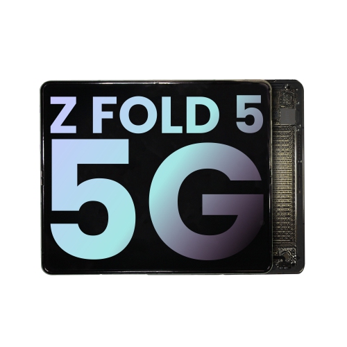 Replacement Inner OLED Assembly With Frame Compatible For Samsung Galaxy Z Fold 5 5G (Cream)