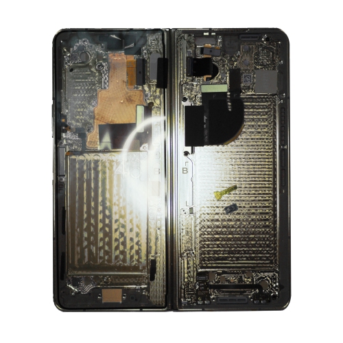 Replacement Inner OLED Assembly With Frame Compatible For Samsung Galaxy Z Fold 5 5G (Cream)