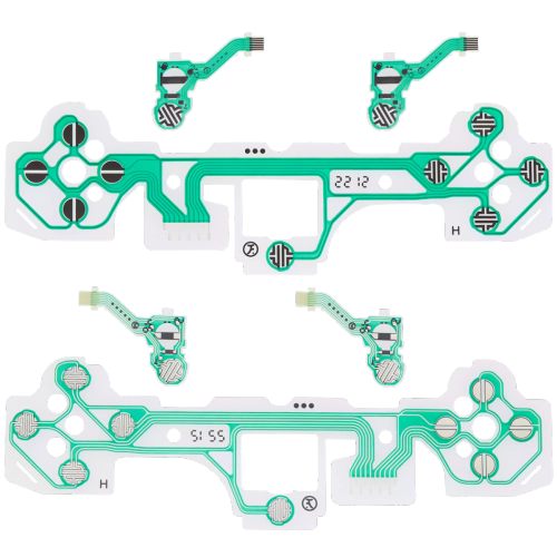 Replacement Conductive Film Keypad Ribbon Cable Compatible With PlayStation 5 Controllers