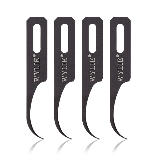 Replacement Scalpel blade - Side Glue Removal (4 Piece Set)