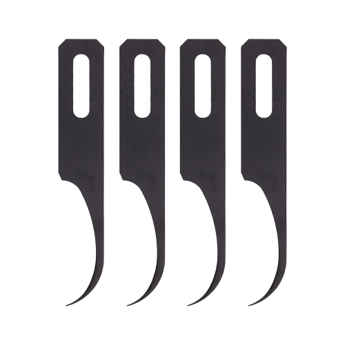 Replacement Scalpel blade - Side Glue Removal (4 Piece Set)