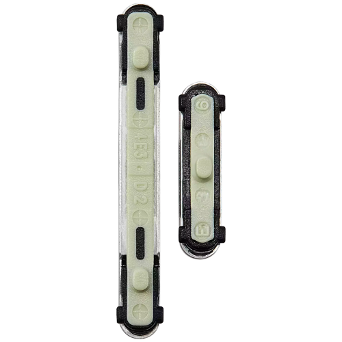 Replacement Hard Buttons Compatible With Samsung Galaxy S24 Ultra 5G (Premium) (Titanium Gray)