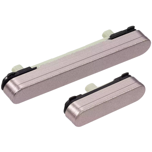 Replacement Hard Buttons Compatible With Samsung Galaxy S24 Ultra 5G (Premium) (Titanium Gray)