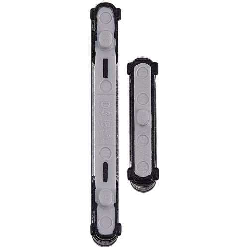 Replacement Hard Buttons Compatible With Samsung Galaxy S23 5G / S23 Plus 5G (Premium)(Phantom Black)