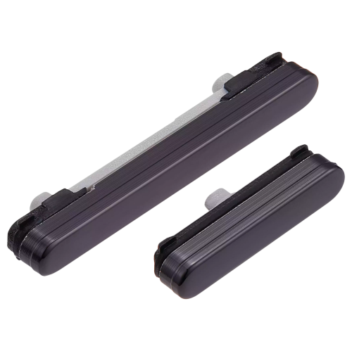Replacement Hard Buttons Compatible With Samsung Galaxy S23 5G / S23 Plus 5G (Premium)(Phantom Black)