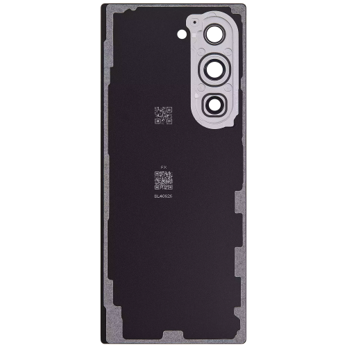 Replacement Back Cover Glass With Camera Lens For Samsung Galaxy Z Fold 6 5G (Silver Shadow)