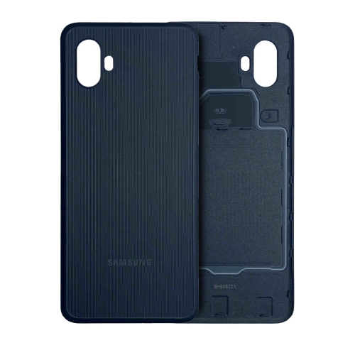 Replacement Back Cover Glass With Camera Lens Compatible With Samsung Galaxy Xcover 6 Pro (Black)