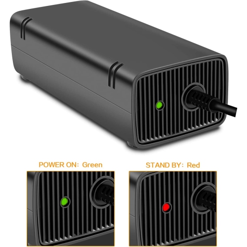 Image 1 of 4.. Replacement AC Power Supply Adapter Compatible With Xbox 360S(CPA09-011A)