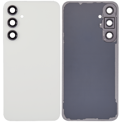 Replacement Back cover Glass With Camera Lens Compatible With Samsung Galaxy S23 FE 5G (Cream)